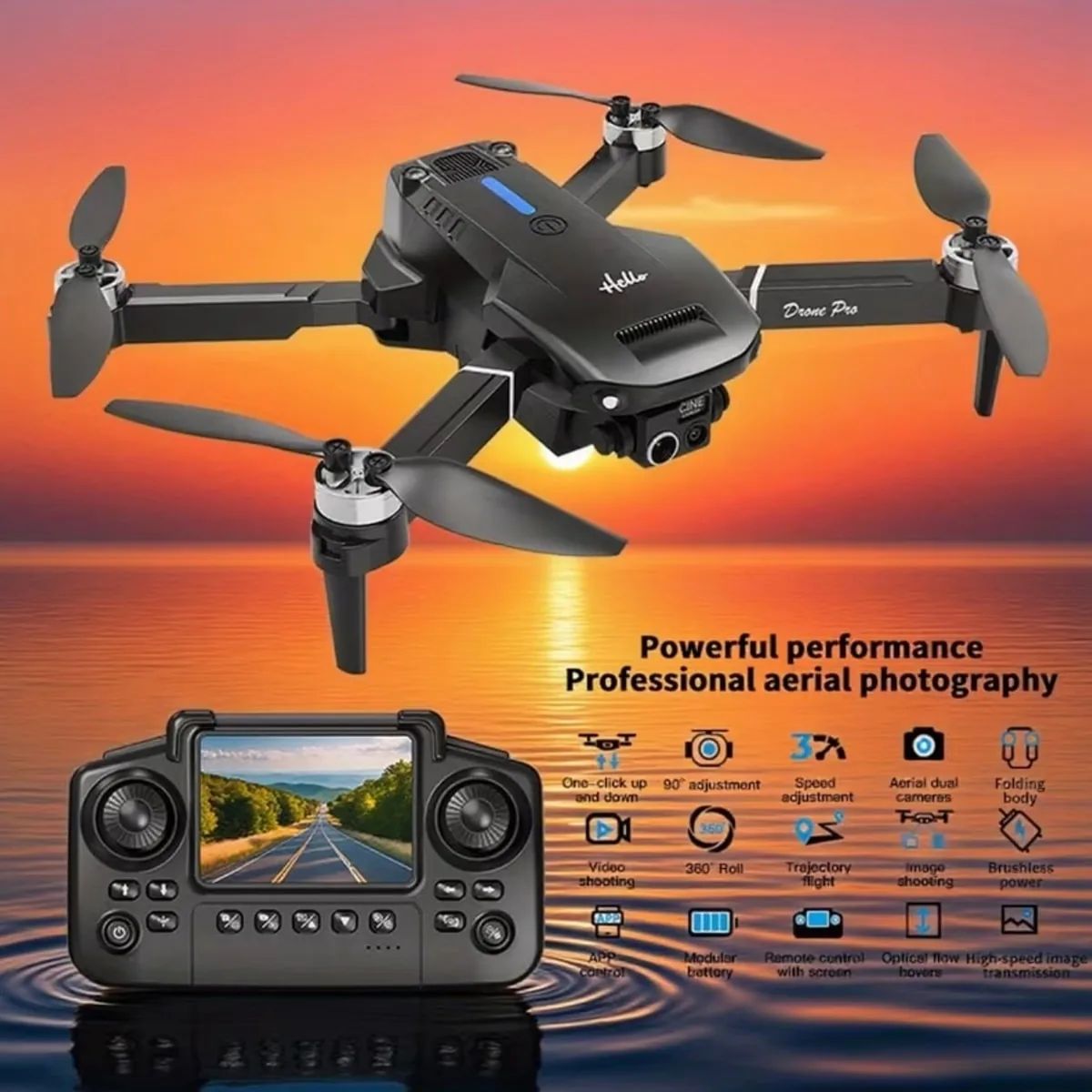 Dron Air Dual Kamera — prikaz 10