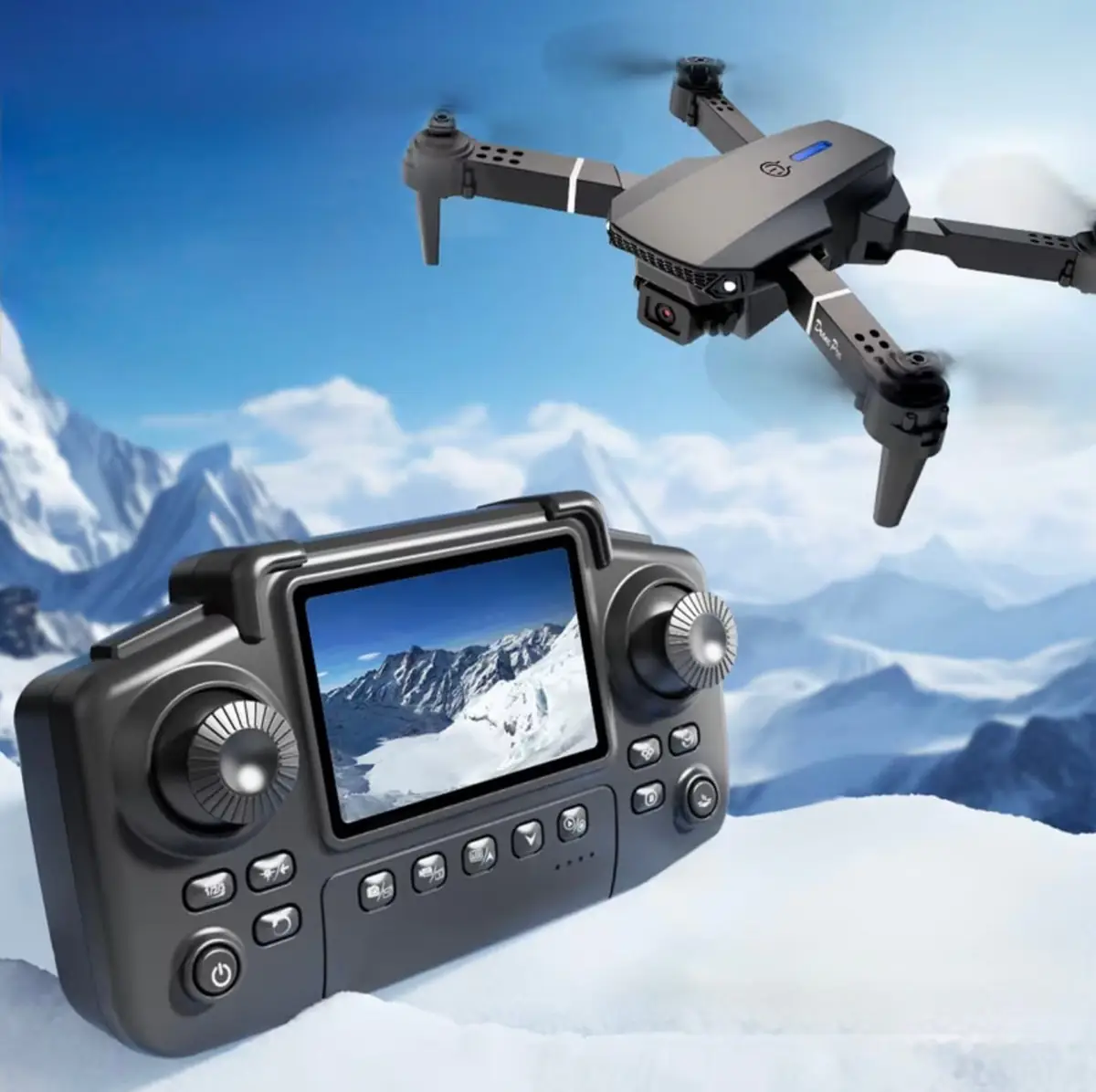 Dron Pro Dual Kamera LCD Ekran, prikaz 5