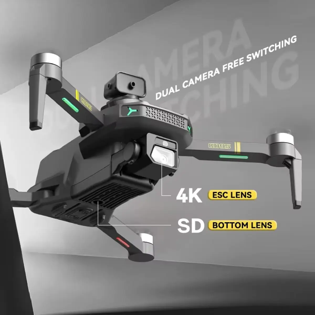 GD95 Dual Full HD 50x Zoom, prikaz 3